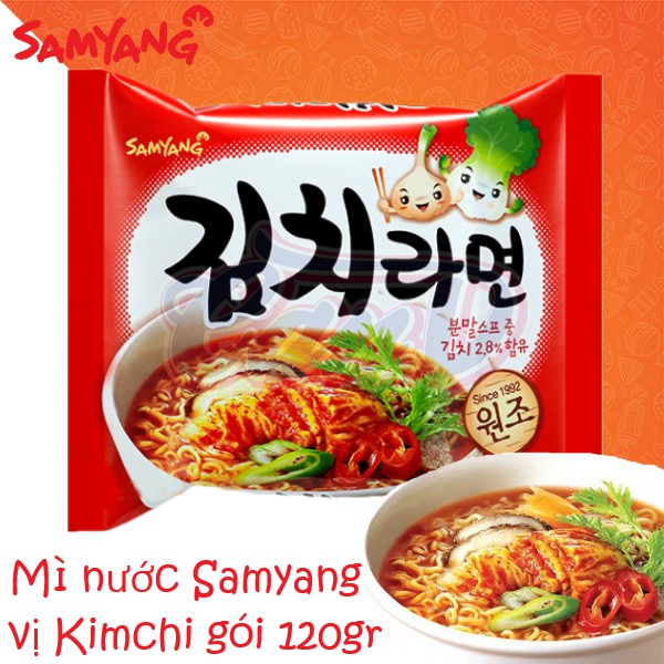 Mì nước Samyang vị Kimchi gói 120gr