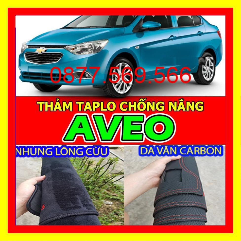 THẢM TAPLO XE AVEO 2021-2020-2019-2018-2017-2016-2015-2014-2013-2012-2011-2010 CHẤT LIỆU NHUNG LÔNG CỪU-DA VÂN CARON