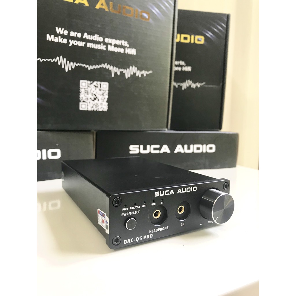 Giải Mã DAC Q5 PRO - Bluetooth 5.0, USB/PC, DAC cao cấp Q5-Pro, Bộ chuyển quang lấy tiếng từ tivi ra giàn âm thanh