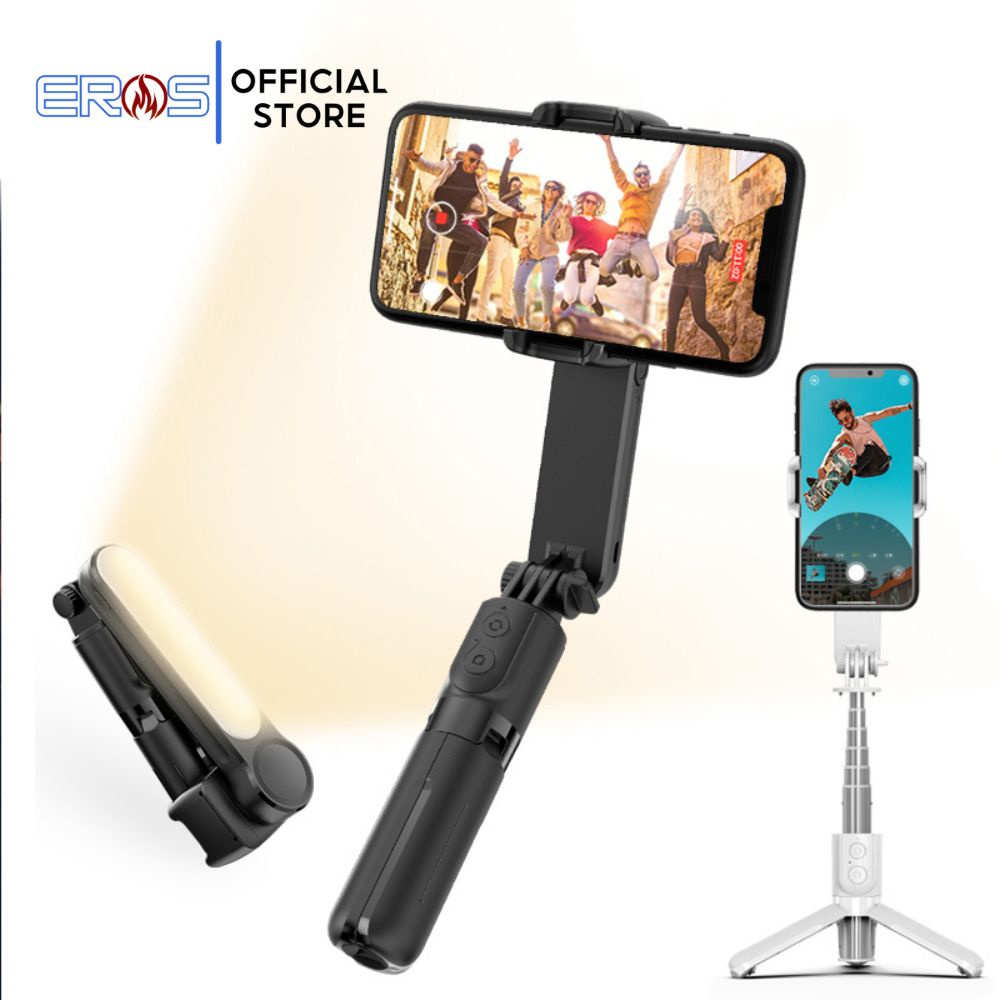 Gymbal Điện Thoại EROS STABILIZER L09 Chống Rung| Gậy Chống Rung Điện Thoại Giá Rẻ Dùng quay Vlog - Tiktok