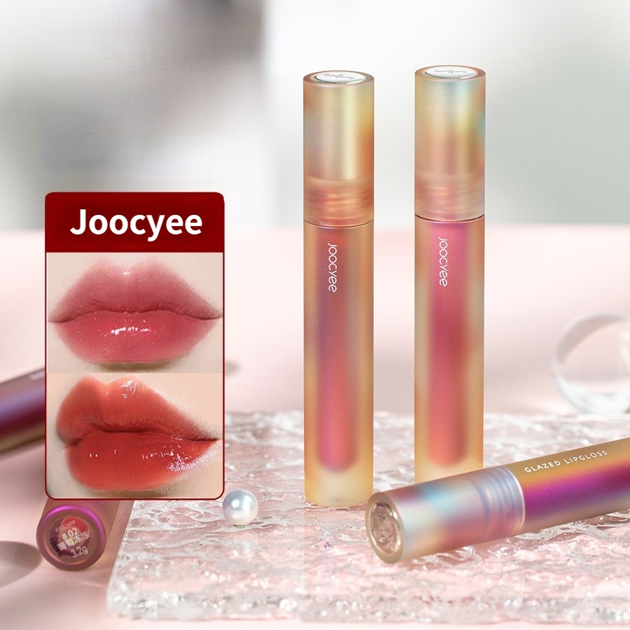 Son Bóng Joocyee Màu Hổ Phách Vỏ Phản Quang Độc Đáo
