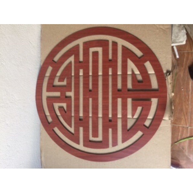 Tấm chữ tròn trang trí ban thờ 40x40 FREE SHIP