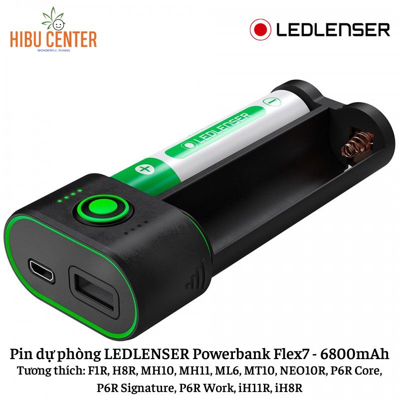 Pin Dự Phòng LEDLENSER Powerbank Flex7 - 6800mAh