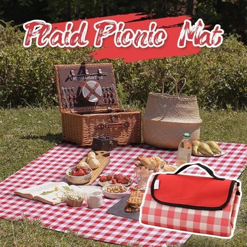 Thảm Đi Picnic Họa Tiết Hoa Chống Thấm Nước Tiện Lợi