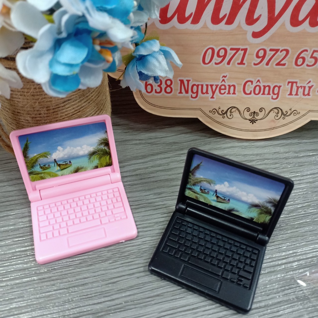 Phụ Kiện Búp Bê Barbie ,Đồ Chơi Cho Búp Bê Baboliy Máy ảnh ,Điện thoại ,Máy tinh ,Laptop mini