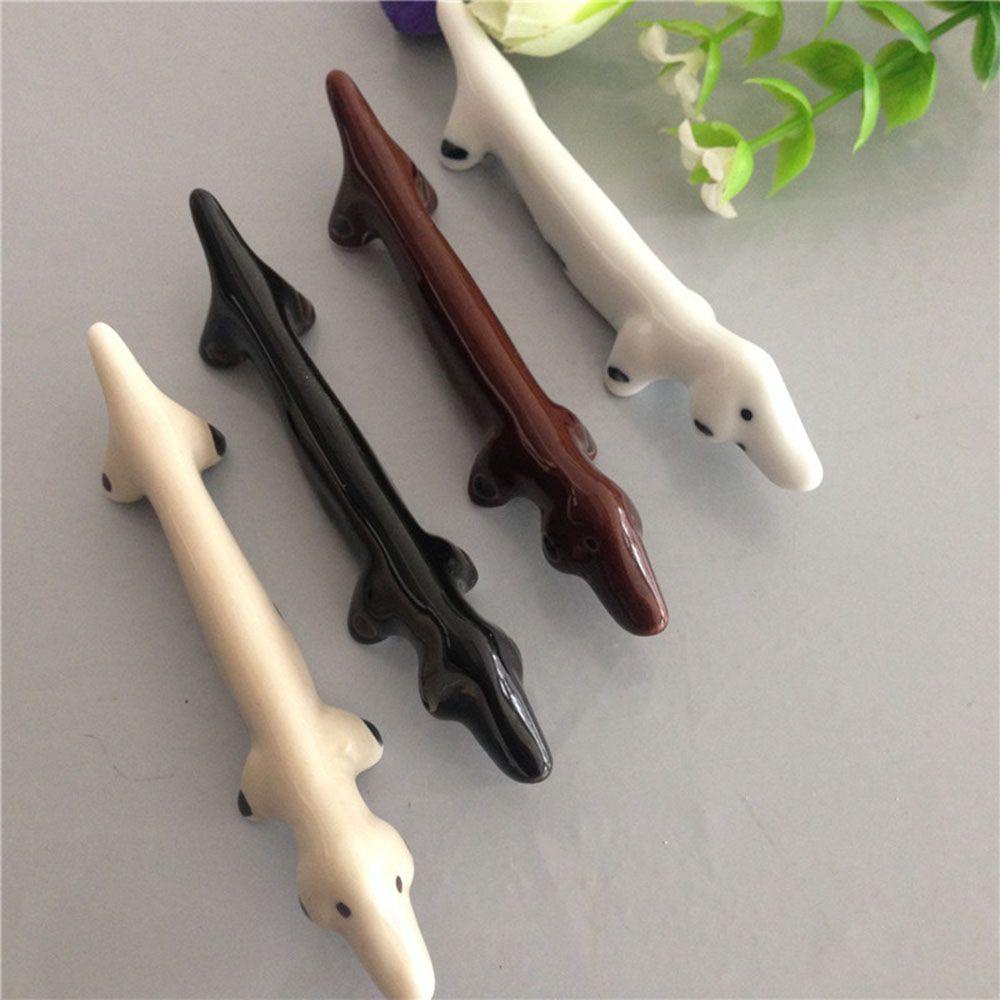 YIYU 1 Giá Đỡ Dụng Cụ Ăn Uống Hình Chú Chó Dachshund Đáng Yêu