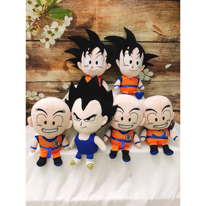 GẤU BÔNG 7 VIÊN NGỌC RỒNG (DRAGON BALL) (30CM---&gt;40CM) FULL NHÂN VẬT