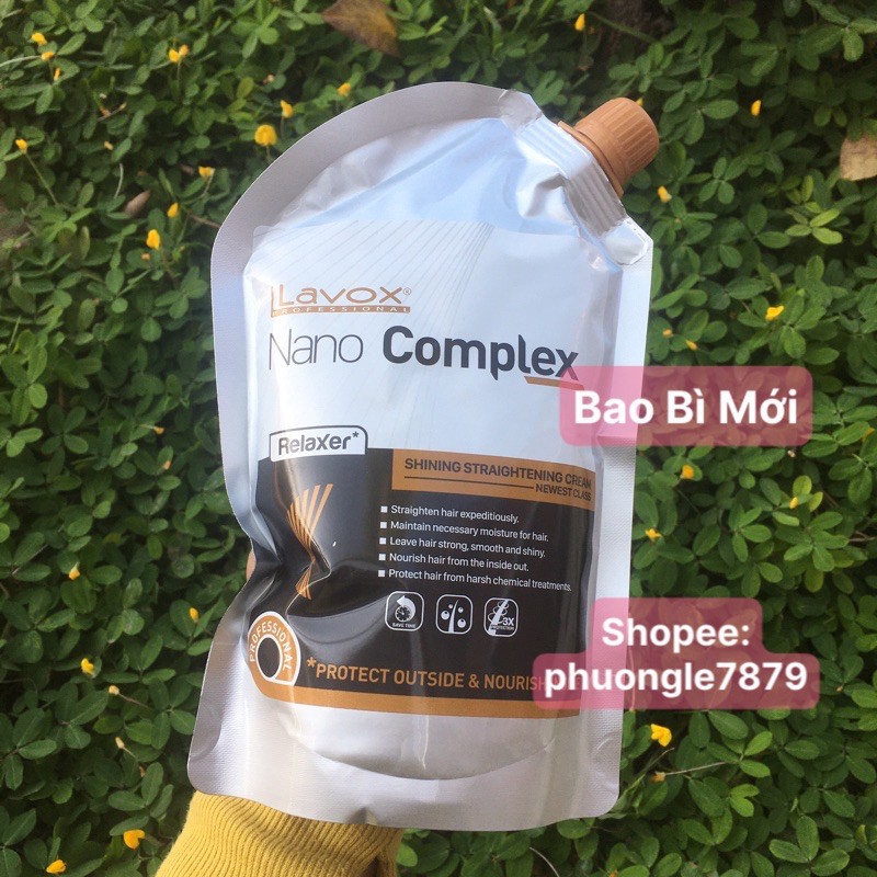 DUỖI PHỦ BÓNG THẾ HỆ MỚI LAVOX NANO COMPLEX 1 BƯỚC 500ml