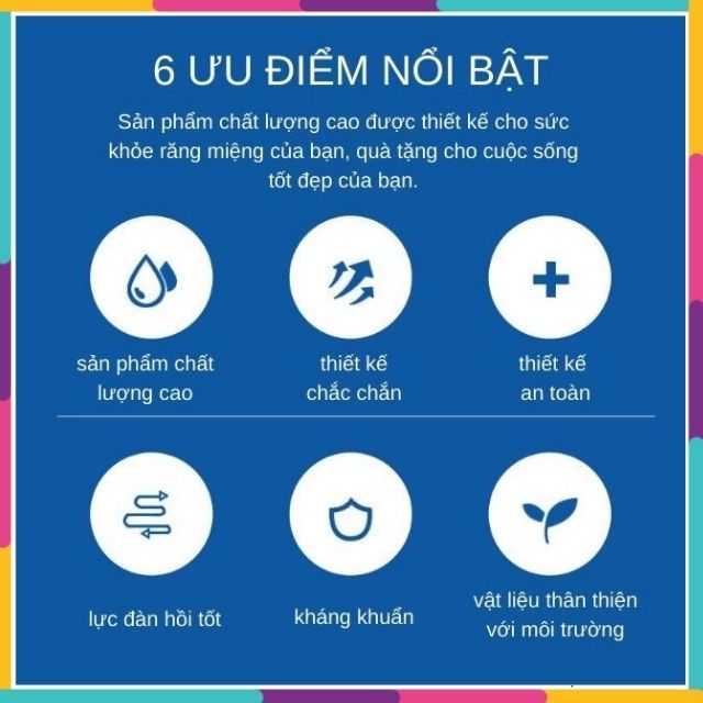 Tăm chỉ nha khoa gói 100 que, chăm sóc răng miệng ngăn ngừa viêm nướu và tích tụ mảng bám HNH030