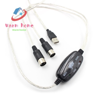 Cáp Chuyển Đổi Midi Sang Usb Cho Máy Tính