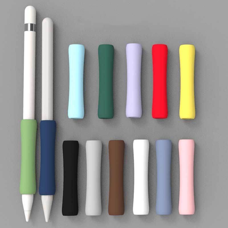 Vỏ Bảo Vệ Bút Cảm Ứng Apple Pencil 1 / 2 Bằng Silicon Chống Trượt / Chống Sốc Nhiều Màu Tiện Dụng