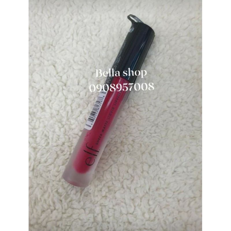 Son Elf Sheer Matte Liquid Lipstick màu BRIGHT POPPY. | BigBuy360 - bigbuy360.vn