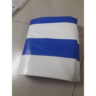 Bạt Mái Hiên Trắng Xanh