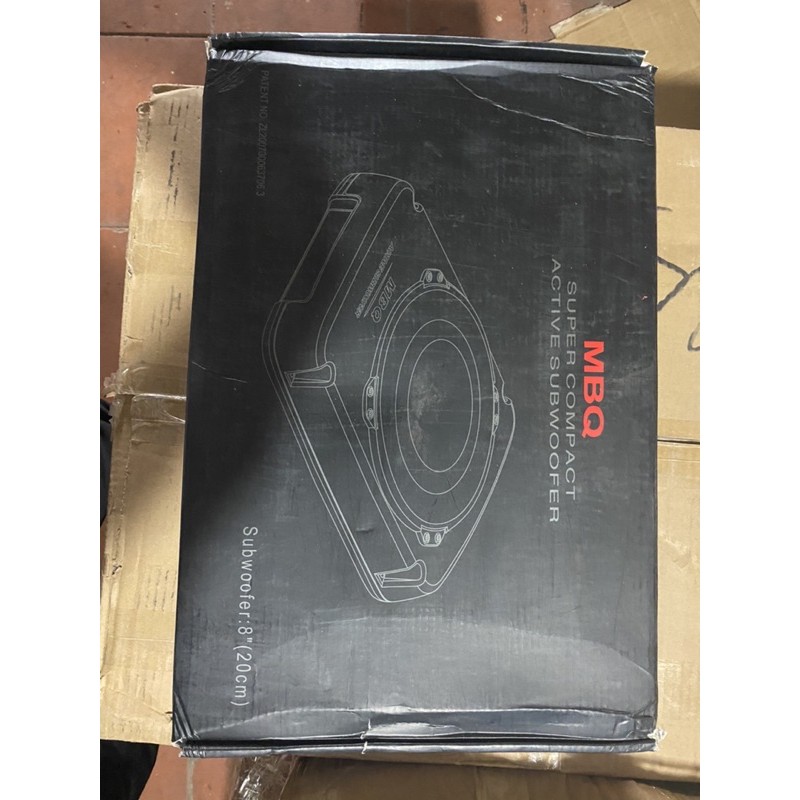 Loa sub gầm ghế ô tô bas 8RL MBQ