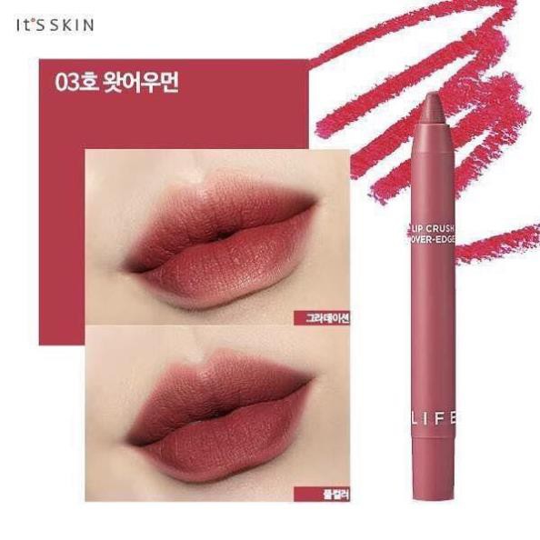 Son thỏi It's Skin - Life Color Lip Crush Over Edge