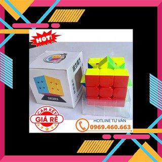 Rubik 3x3 đẹp, xoay trơn, không rít, độ bền cao. Đồ chơi Rubik 3x3 cao cấp.