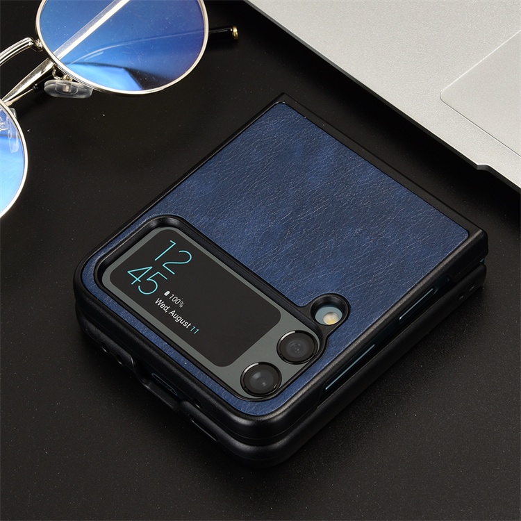 Ốp Lưng Bọc Da Sần Cho Điện Thoại Samsung Galaxy Z Flip 4 Flip Samsung Galaxy Z Flip 4 ZFlip 3