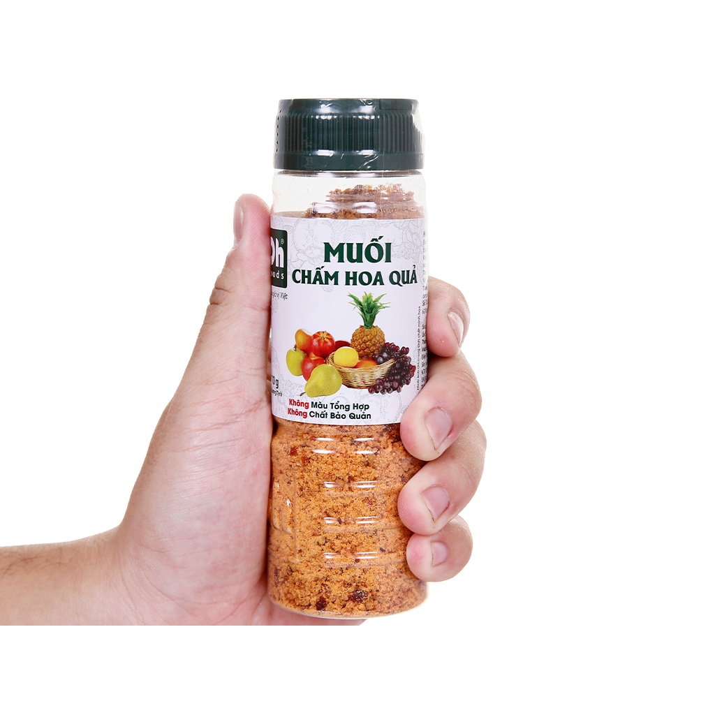 {Combo 2 hũ} Muối Chấm Hoa Quả 110gr Dh Foods gia vị chấm hoàn hảo. Mang chọn yêu thương và tinh túy đến gia đình Việt.