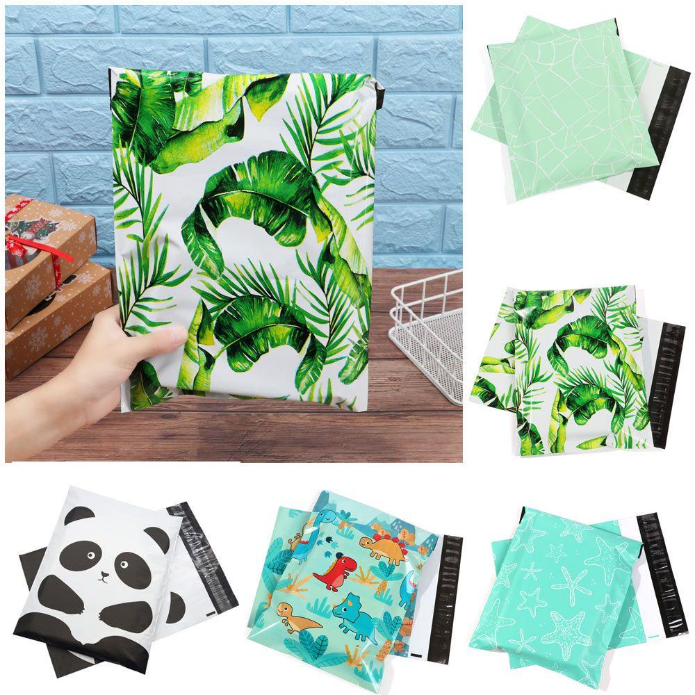Bộ 10 Túi Đựng Phong Thư 25.5*33cm Chất Lượng Cao In Họa Tiết Hoạt Hình Dễ Thương