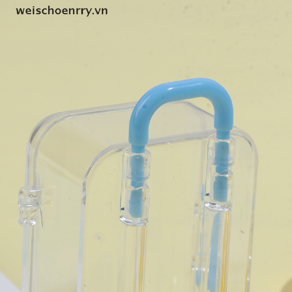 Va Li Mini Bằng Nhựa Trang Trí Nhà Búp Bê