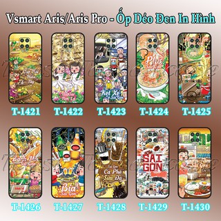 Ốp lưng Vsmart Aris/ Aris Pro dẻo đen in hình Sài Gòn Xưa