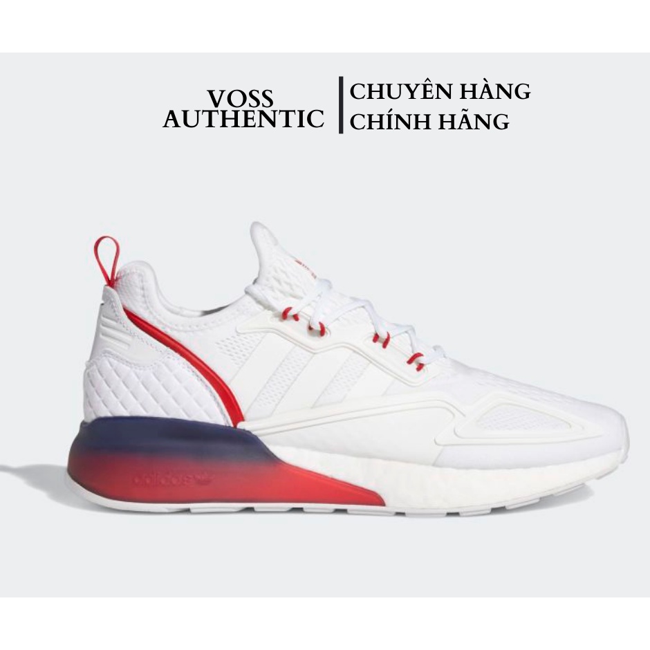 Giày Adidas ZX 2K Boost "Gradient Fade Sole - Cloud White" FZ4640 - Hàng chính hãng - Voss Authentic