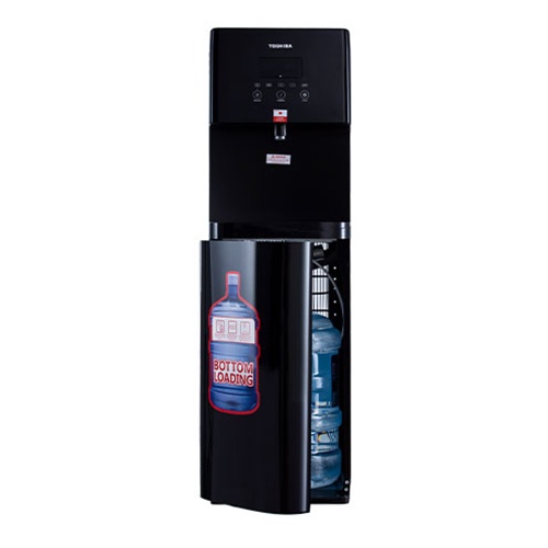 Cây nước nóng lạnh Toshiba RWF-W1830BV(K) bình nước gắn dưới điều khiển cảm ứng màu đen - Bảo hành hãng 12 tháng