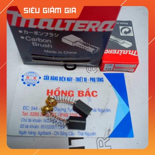 10 đôi chổi than 21A dùng cho máy khoan đục bê tông - Chổi than MKT21A
