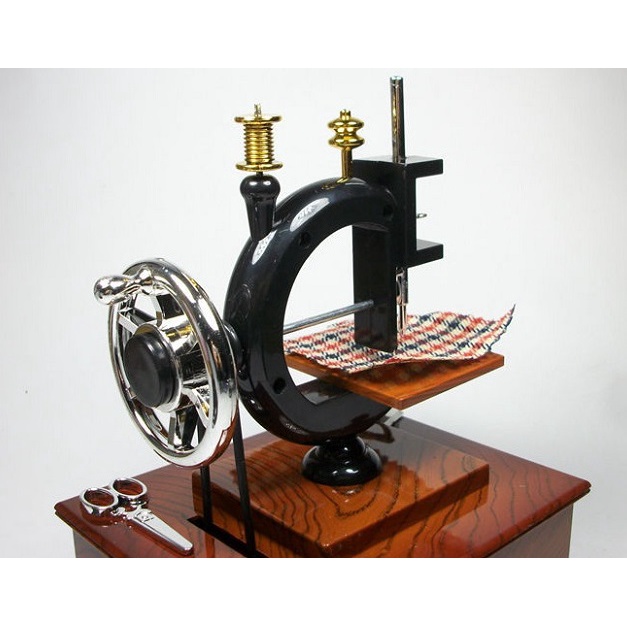 Hộp nhạc máy khâu lên dây cót, quà tặng cá tính