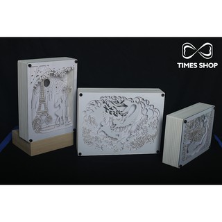 Đèn trang trí 3D - Dream box - Kỳ Lân