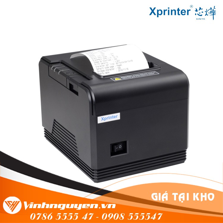 Máy In Hóa Đơn Tính Tiền Xprinter Q200 USB + LAN Giá RẺ ( Hỗ Trợ Giao Hàng Goviet ) | BigBuy360 - bigbuy360.vn