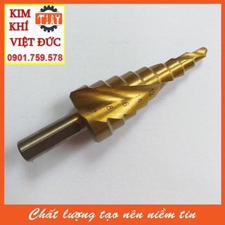 Mũi khoan tháp rãnh xoắn 4-20mm
