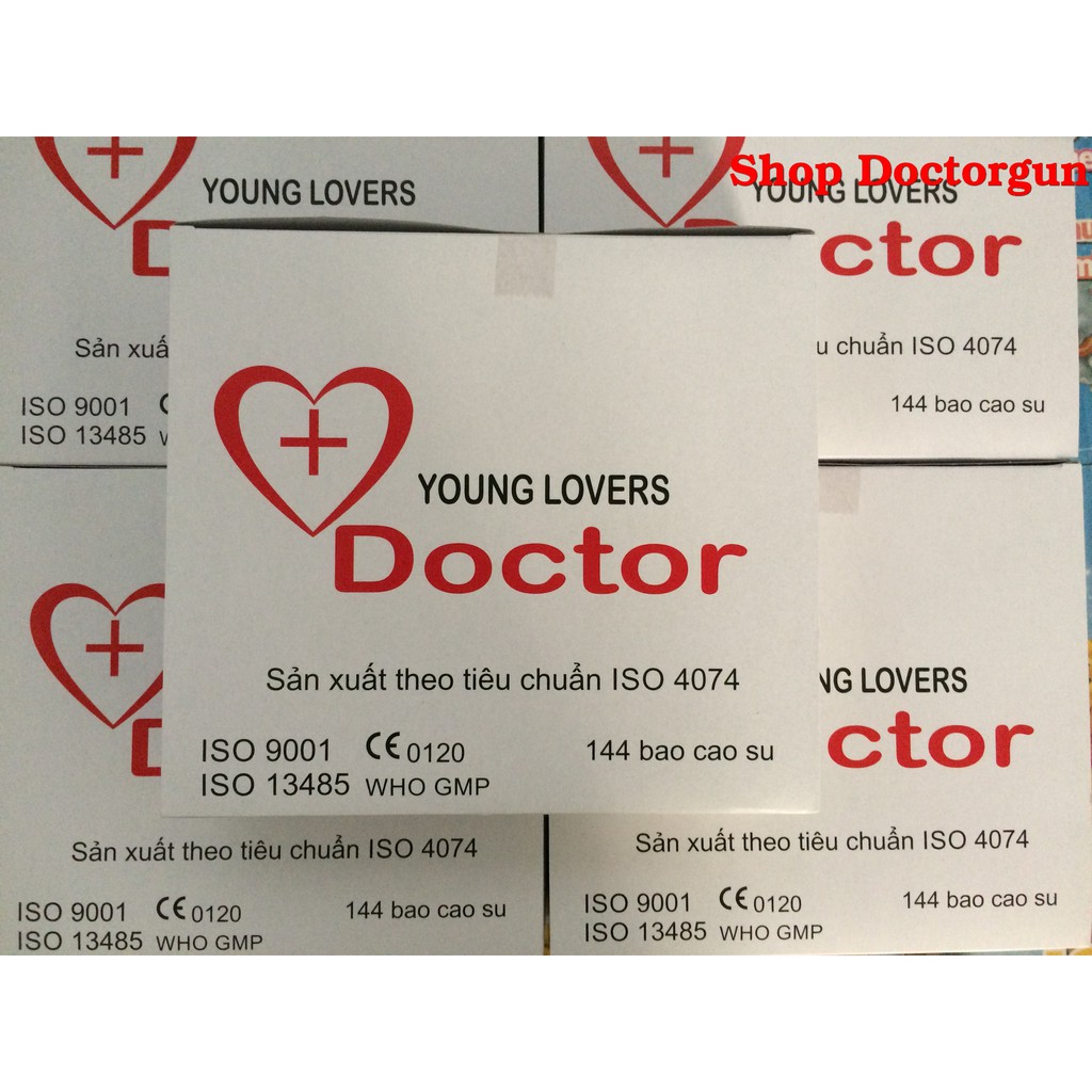 5 hộp Bao cao su Young Lovers Doctor 144 cái/hộp giá sỉ tốt nhất