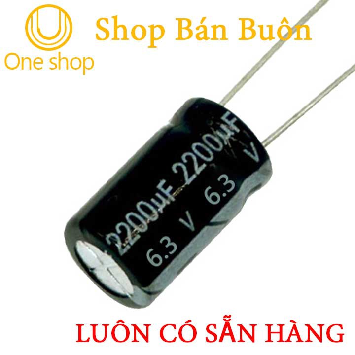 Tụ Hóa 6.3V Chất lượng
