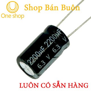 Tụ Hóa 6.3V Chất lượng