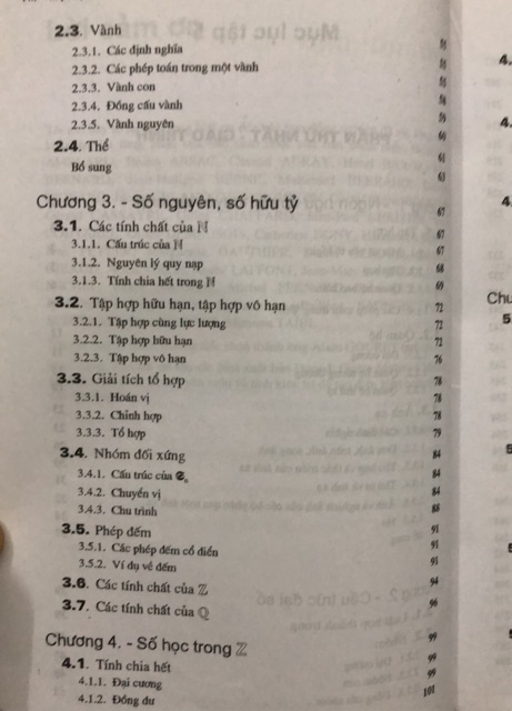 Sách - Giáo trình Toán Tập 5: Đại số 1