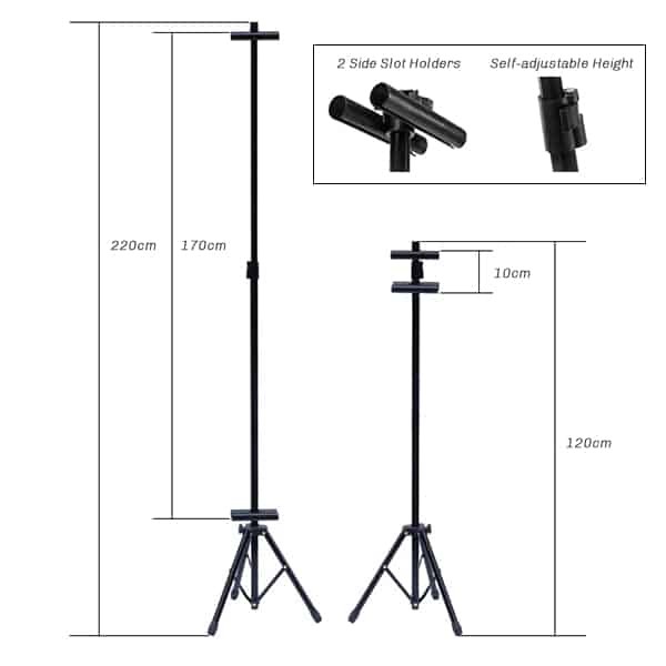Standee chữ thập, standee chữ T tăng giảm 0.6x1.6M - 0.8x1.8M