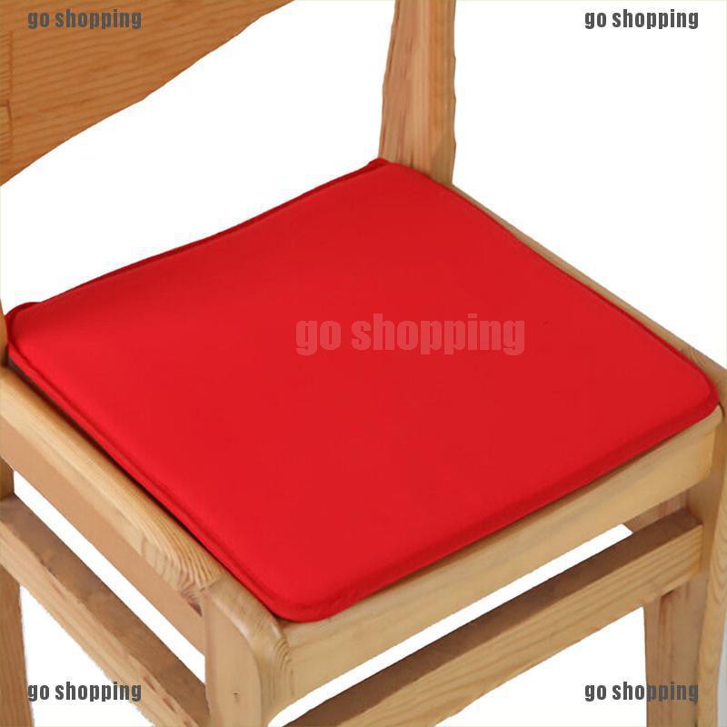 {go shopping}Cushion Office Chair Garden Indoor Dining Seat Pad Tie On Square Foam Patio UK