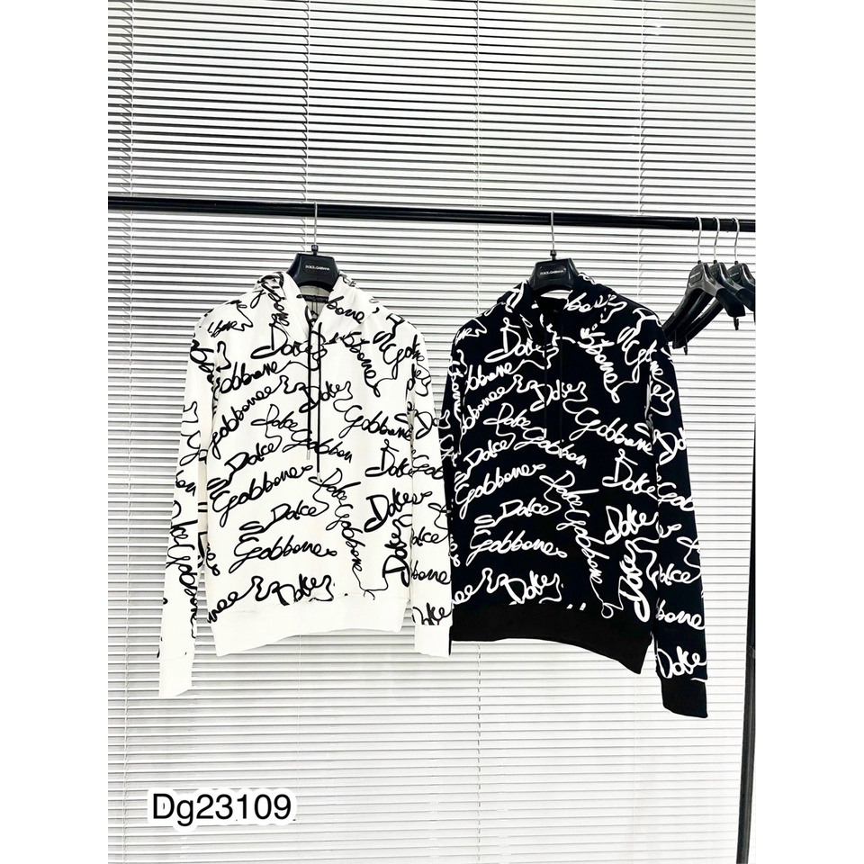 Áo nỉ hoodie họa tiết DG cực chất - Áo nỉ hoodie nam mặc đi học đi chơi siêu đẹp