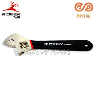 Mỏ lết 8" 200mm [HÀNG CHÍNH HÃNG] R'DEER HVIRITA