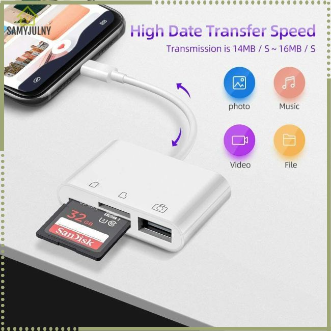 Đầu Đọc Thẻ Nhớ Đa Chức Năng OTG / SD / TF