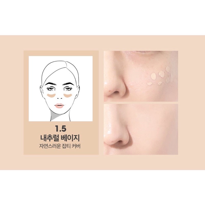 Kem che khuyết điểm The Saem Cover Perfection Tip Concealer