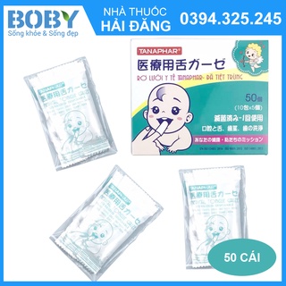 Gạc rơ lưỡi tiệt trùng trẻ em Tanaphar - Chính hãng