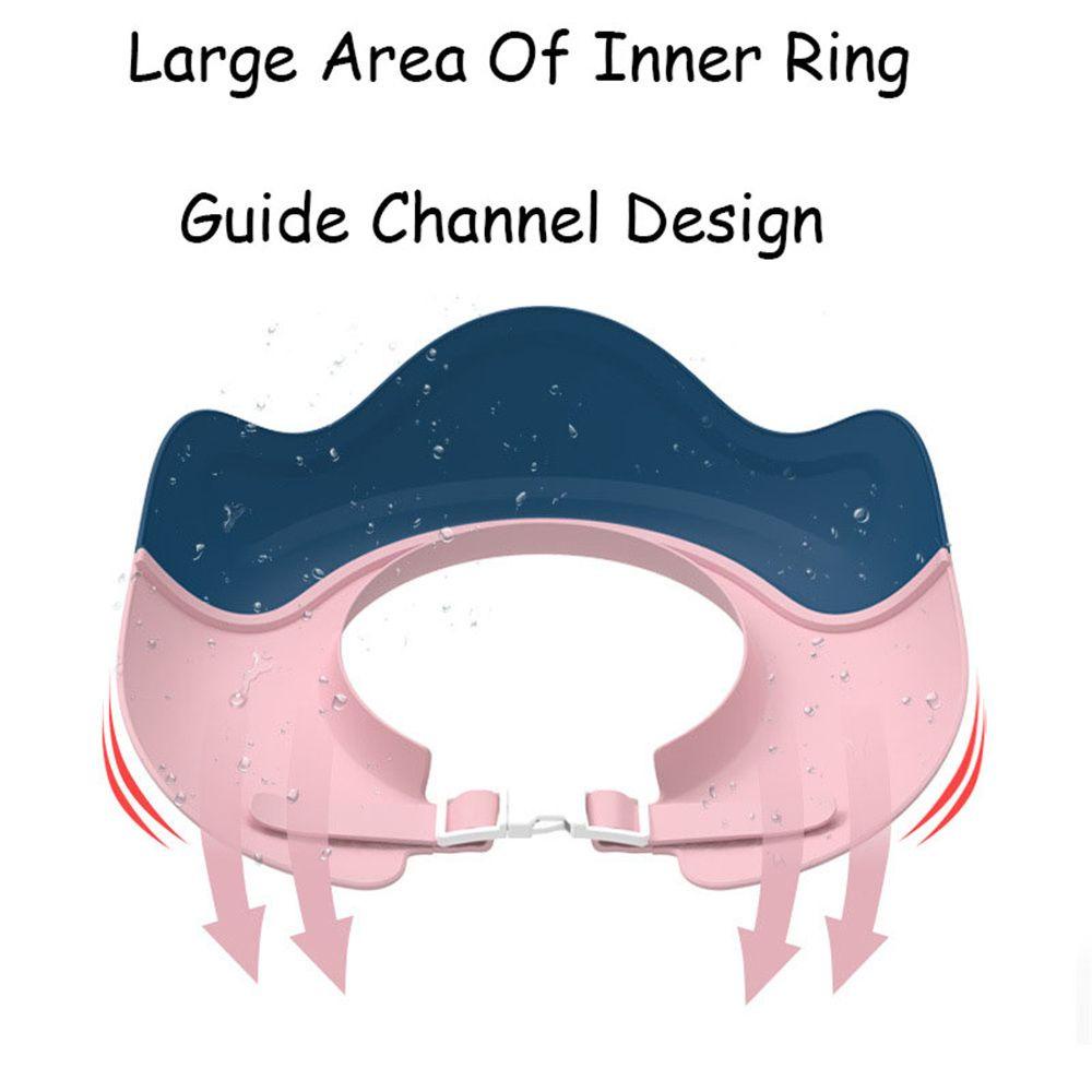 NIUYOU Mũ Chắn Nước Gội Đầu Có Thể Điều Chỉnh Kích Cỡ Dành Cho Trẻ Em