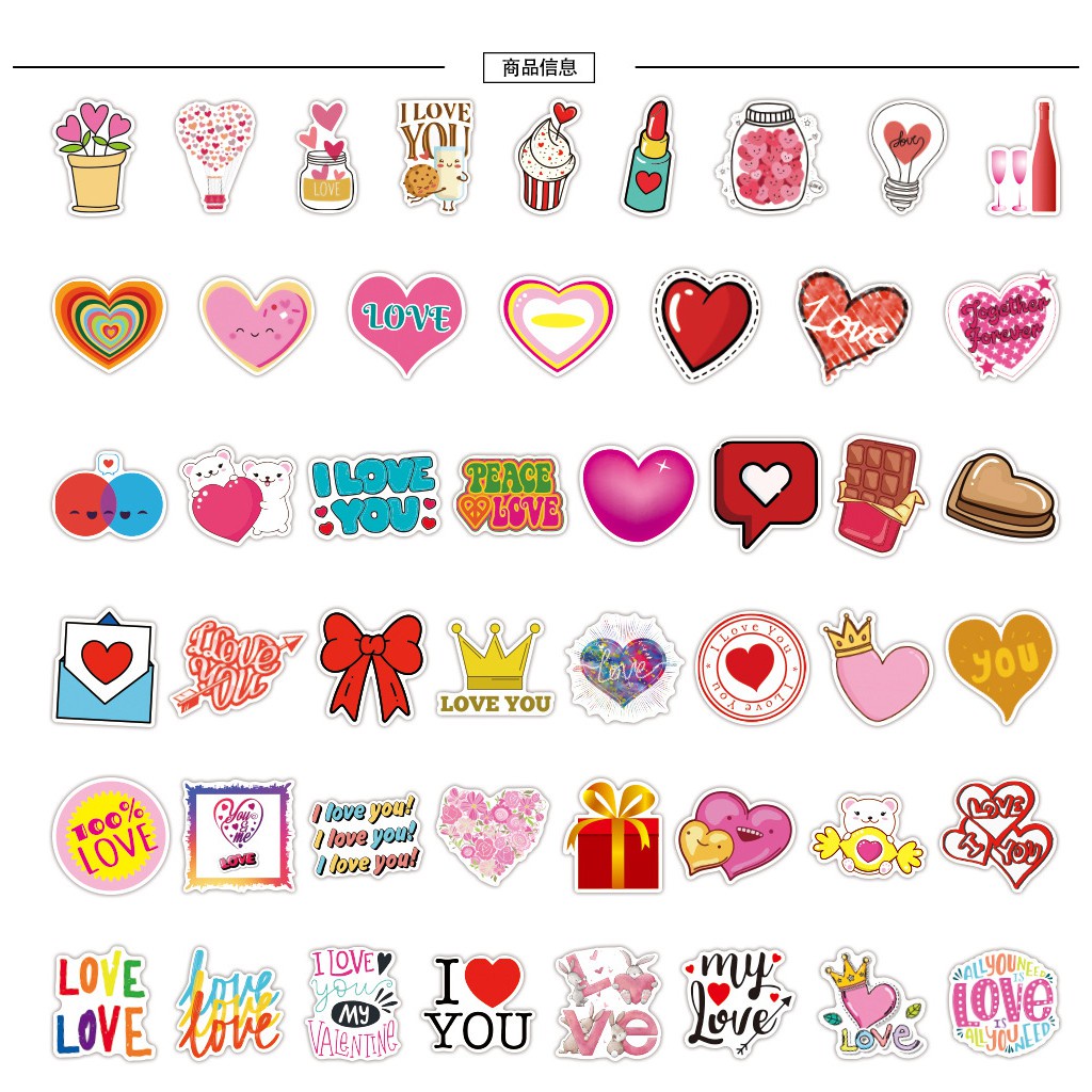 Set 100 / 50 / 25 / 10 Miếng Dán Trang Trí Chống Thấm Nước Họa Tiết Graffiti Độc Đáo