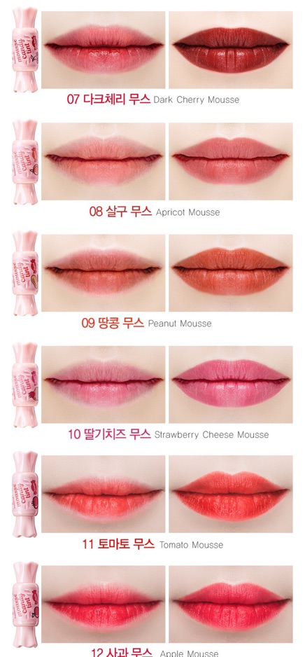 Son Kẹo Kem Lì The Saem Saemmul Mousse Candy Tint 8g | BigBuy360 - bigbuy360.vn