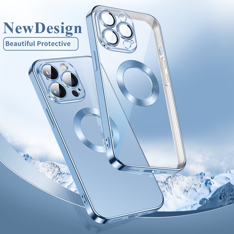 Ốp TPU Silicon Mềm Trong Suốt Chống Sốc 6D Siêu Mỏng Cho Iphone 13 12 11 Pro Max X Xr Xs Max