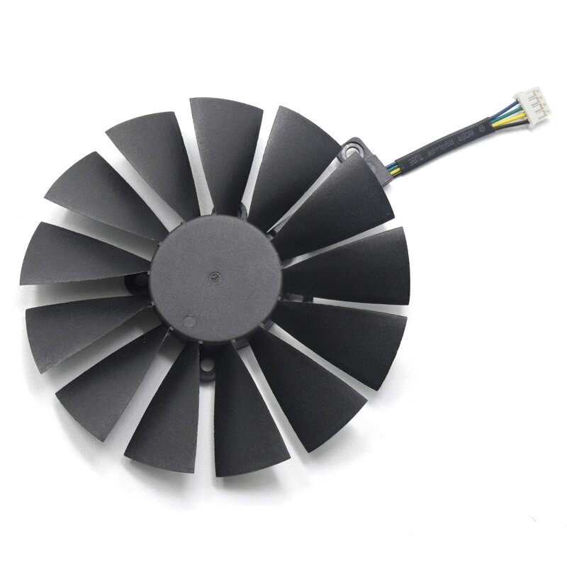 Quạt Tản Nhiệt Mới 100% 13blades T129215Sm 4pin 12v 95mm Cho Gtx1070Ti Dual Rx580 4g / 8g