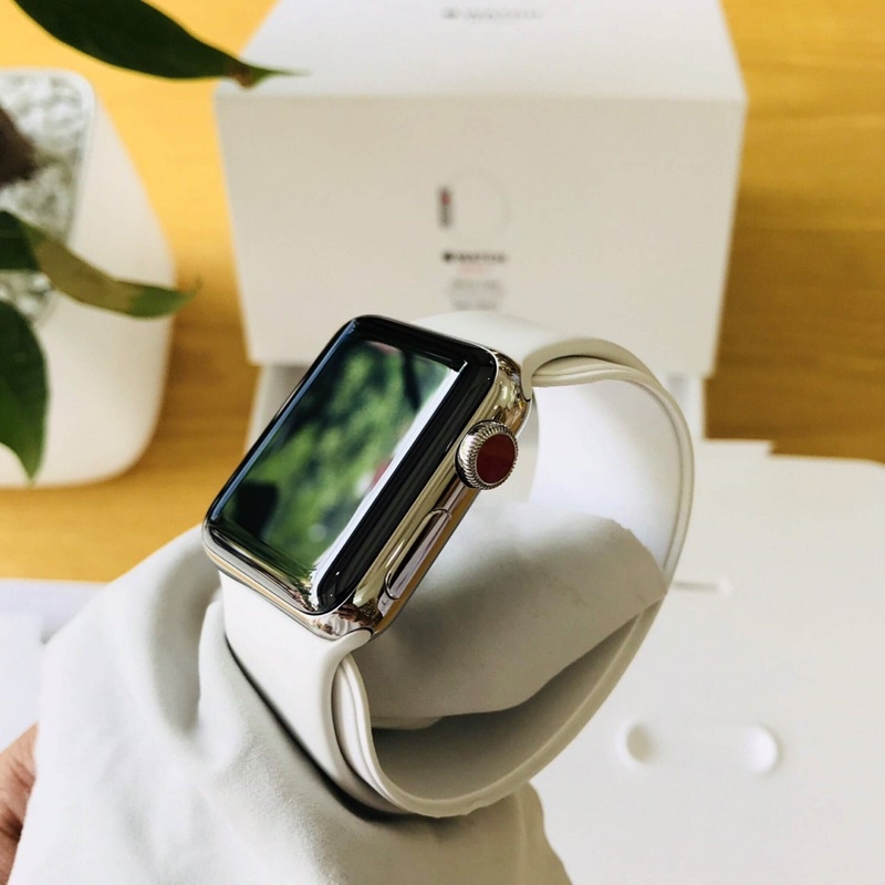 Apple watch chính hãng series 3 LTE THÉP 38mm 42mm mới 99% 1 đổi 1