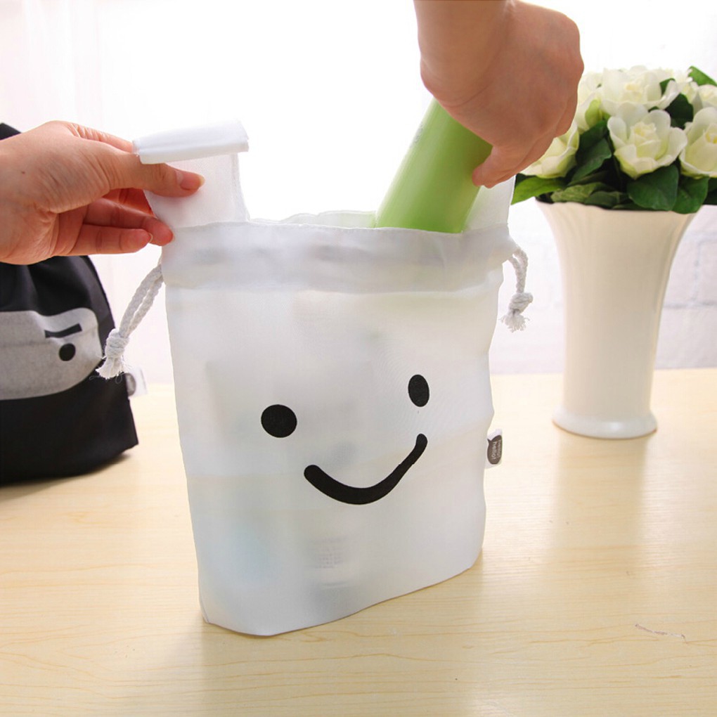 Túi Rút Dây Cỡ Nhỏ, Hình Thỏ Bunny, Bằng Vải, Có Thể Xách Được, Dùng Đựng Đồ Hay Đi Du Lịch